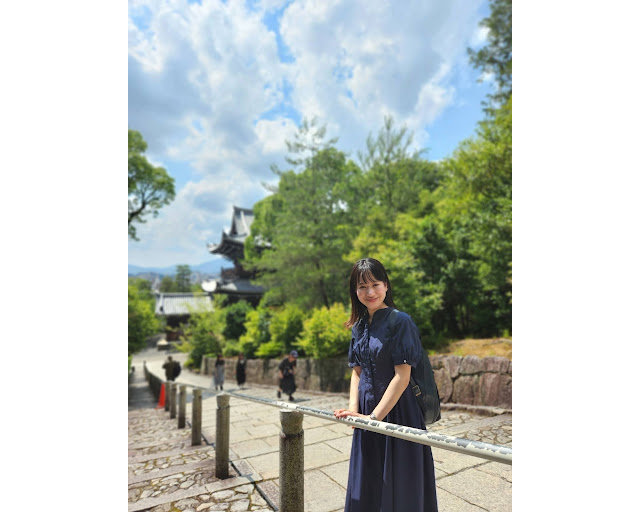学会で訪れた京都にて（本人提供）
